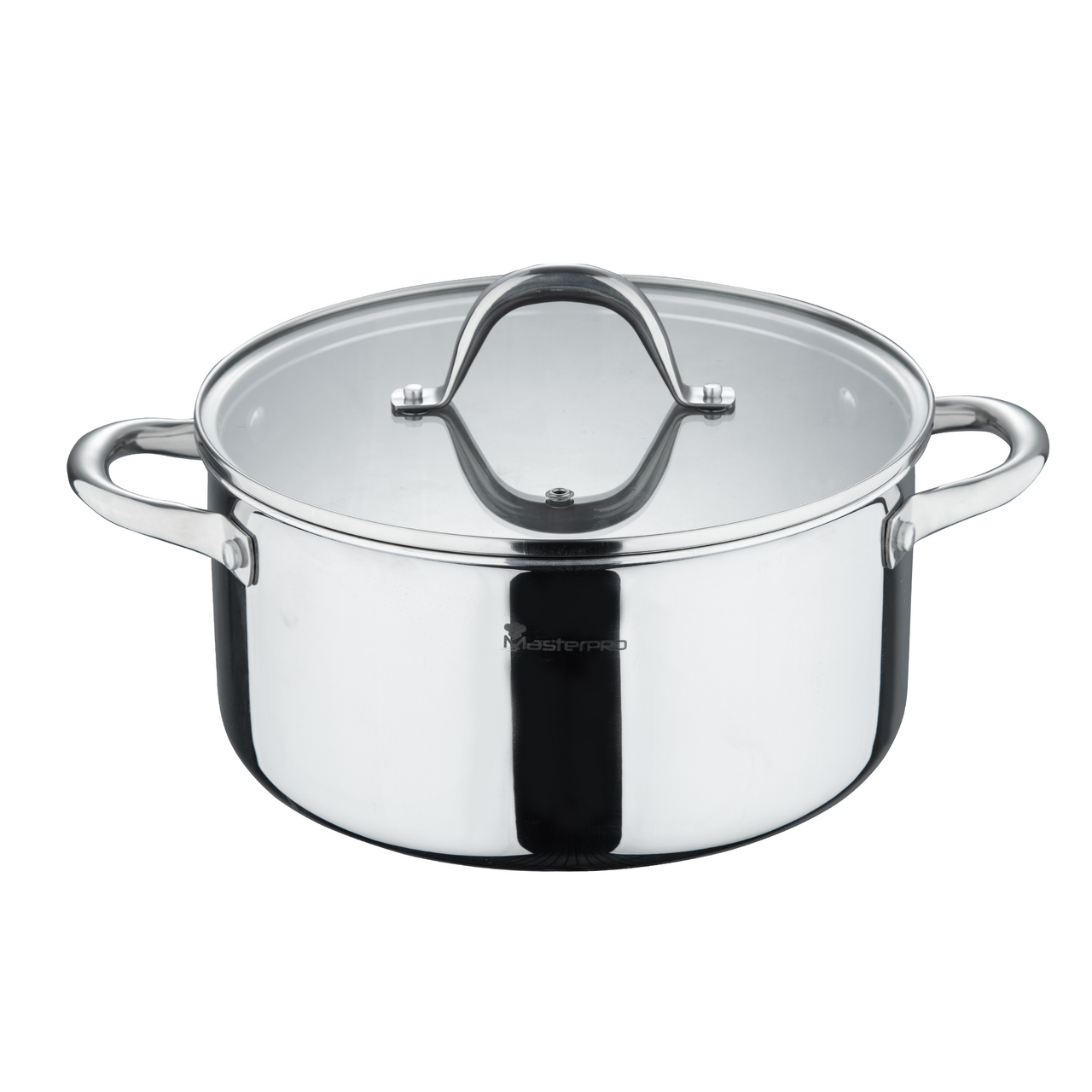 BERGNER HI-TECH Hrnec + poklice nerez 24 cm 1 ks