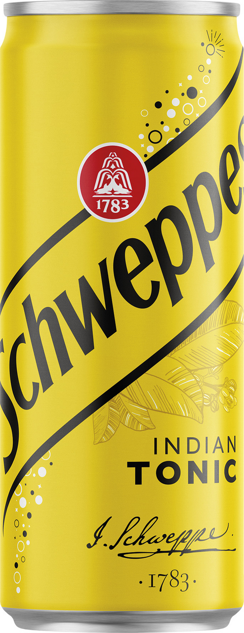 Schweppes Tonic 24 x 330 ml plech