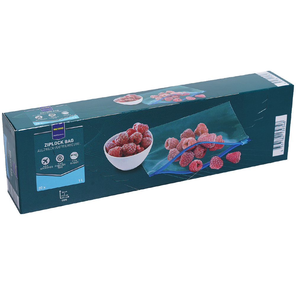 METRO PROFESSIONAL Zipper Sáček 1 l 20 ks