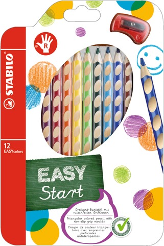 STABILO Pastelky Easycolors R 12 ks