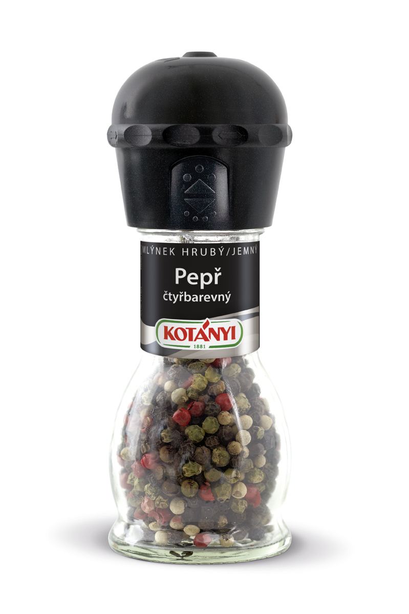 KOTÁNYI Mlýnek Pepř čtyřbarevný 35 g