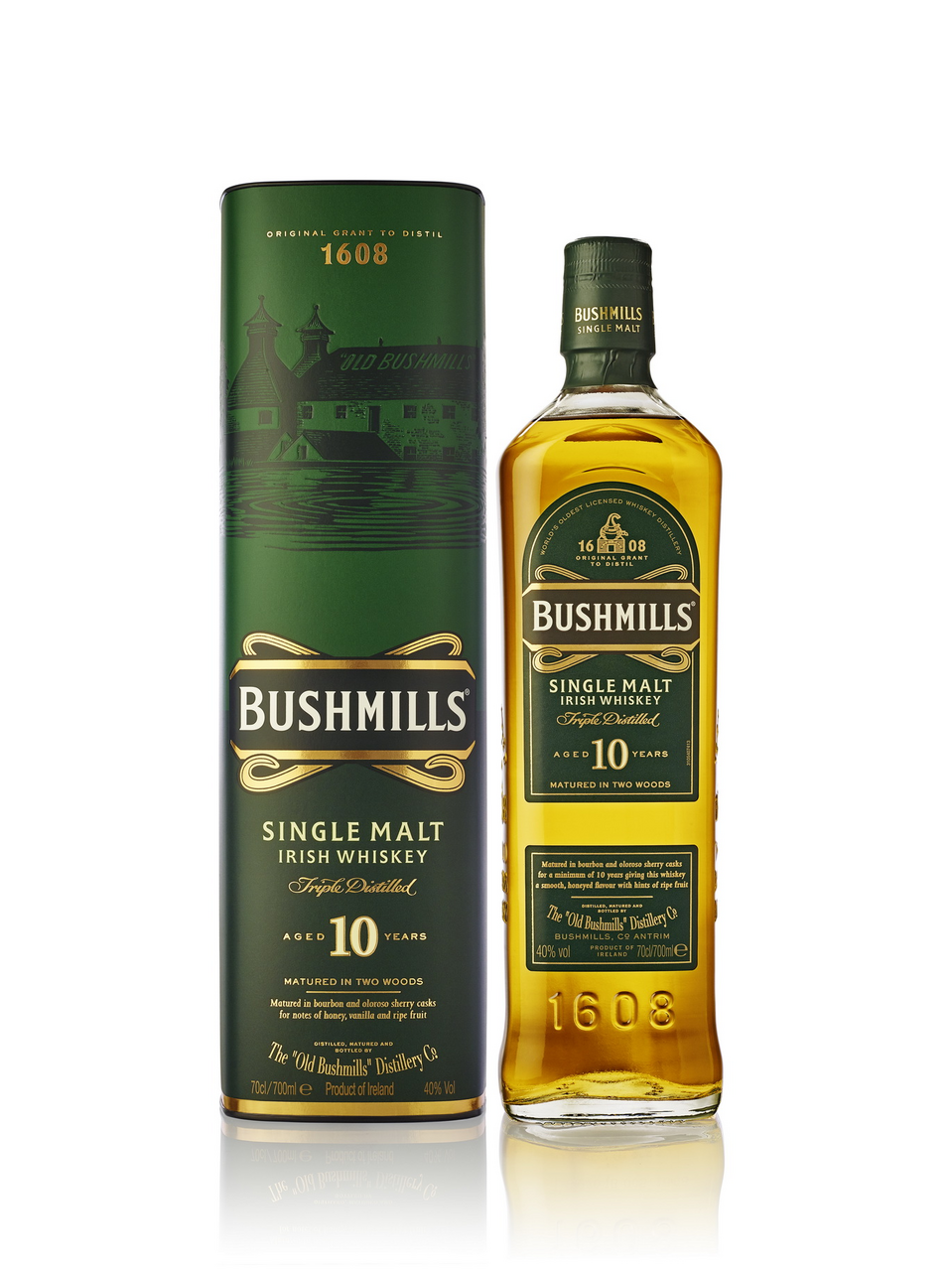 BUSHMILLS Malt 10 yo 40 % 700 ml