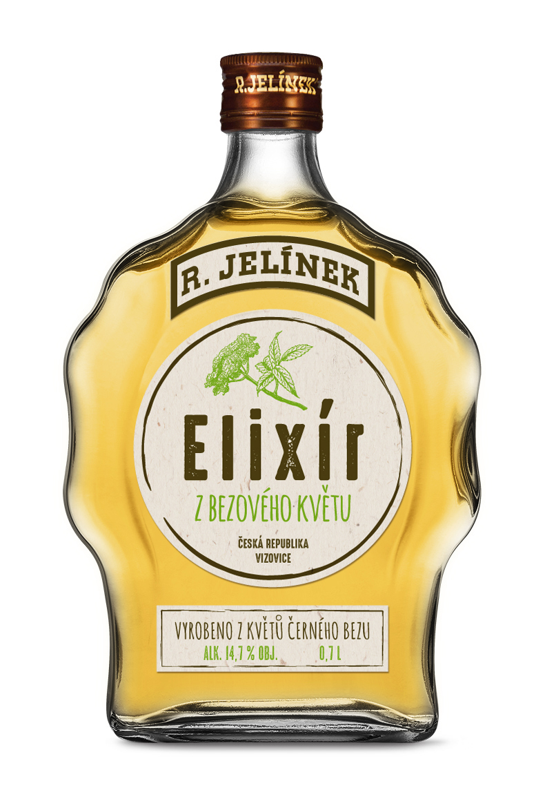 R. JELÍNEK Elixír Bezový květ 14,7 % 700 ml