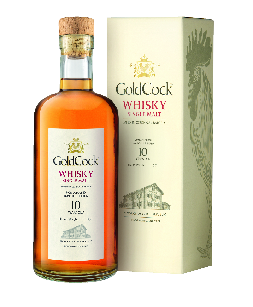 Gold Cock 10 yo 49,2 % 700 ml