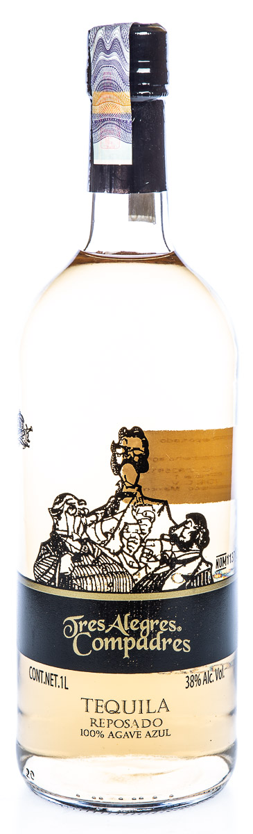 COMPADRES Tequila Reposado 38 % 1 l
