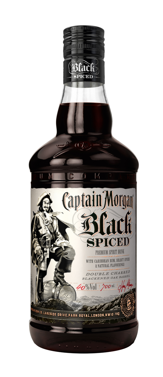Captain Morgan Black Spiced 40 % 700 ml