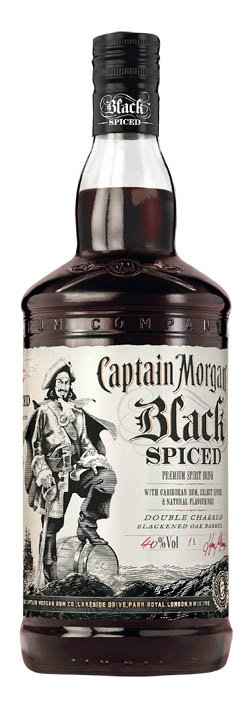 Captain Morgan Black Spiced 40 % 1 l