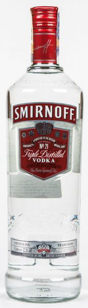SMIRNOFF Red 37,5 % 1 l