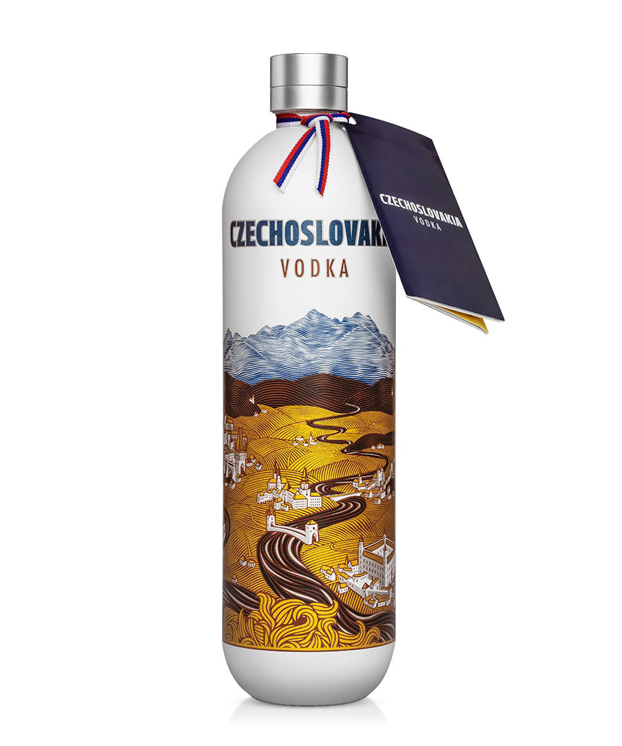 CZECHOSLOVAKIA vodka 40 % 700 ml