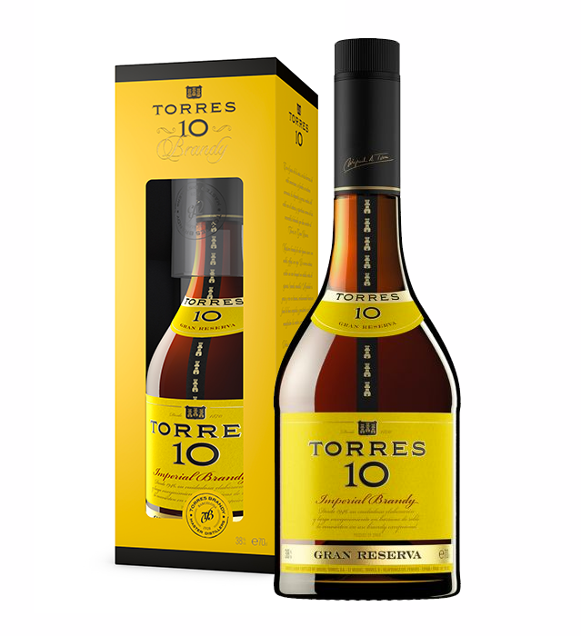 TORRES Brandy 10 yo 38 % 700 ml
