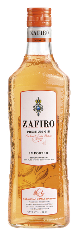 ZAFIRO Orange Gin 37,5 % 1 l