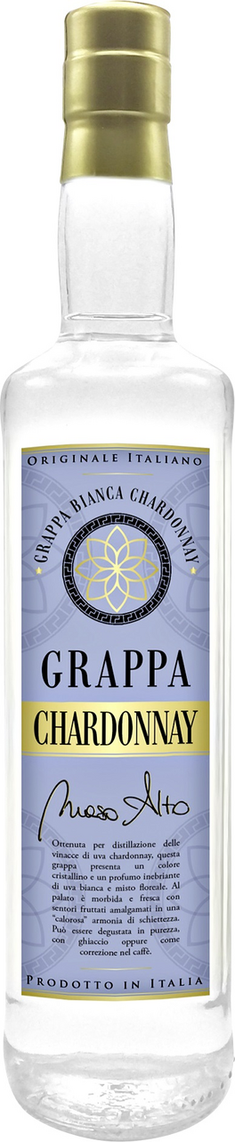 Grappa Chardonnay 40 % 500 ml