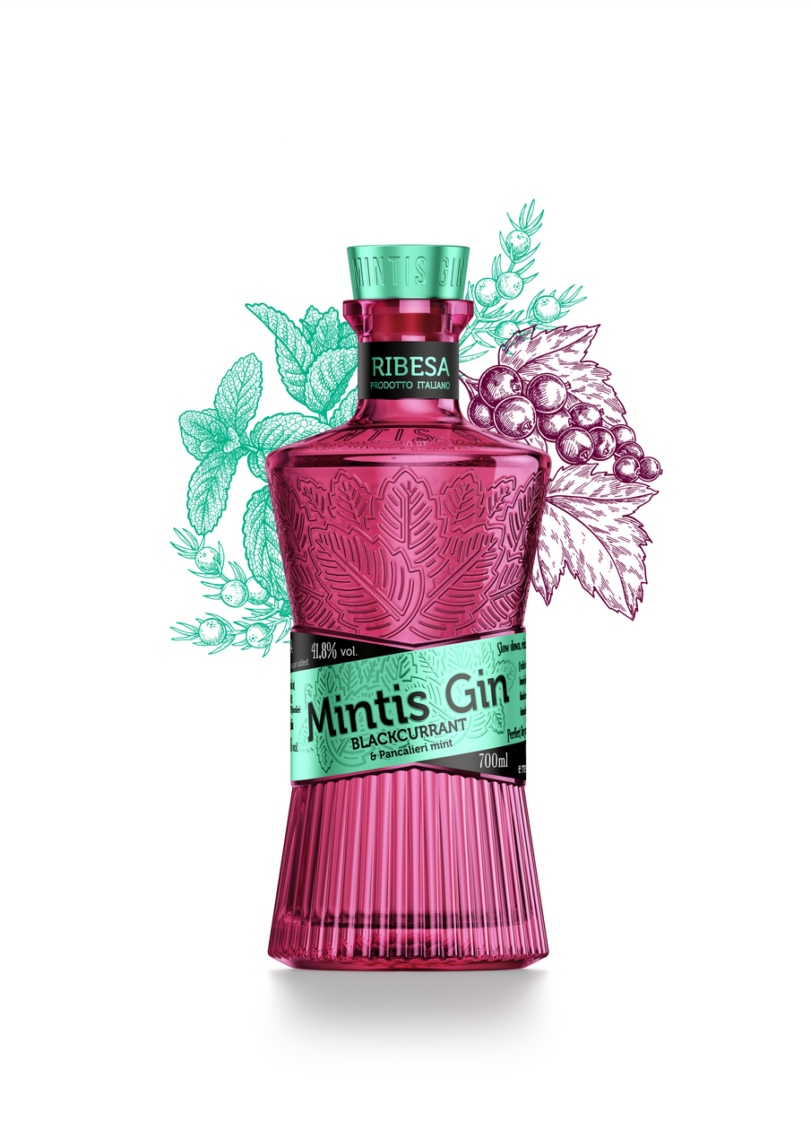Mintis Gin Ribesa 41,8 % 700 ml