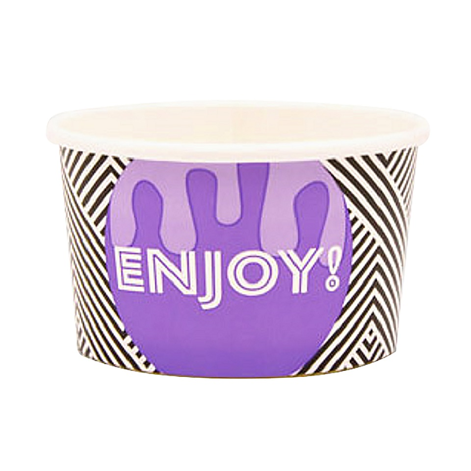 Kelímek na zmrzlinu 200 ml papírový 50 ks