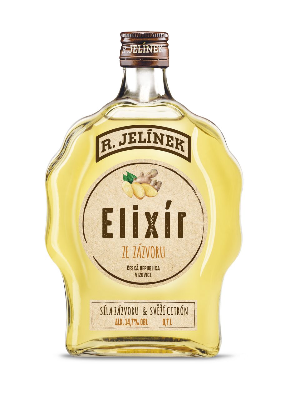 R. JELÍNEK Elixír ze zázvoru 14,7 % 700 ml