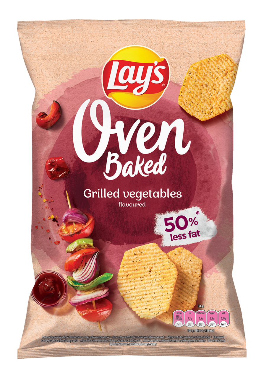 Lay's Baked Grilled Vegetables 12 x 110 g