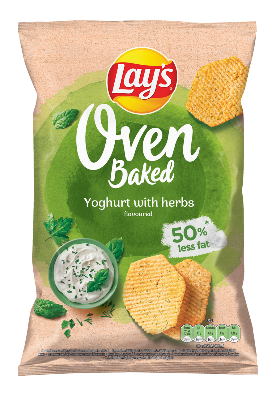 Lay's Baked Yogurt & Herbs 12 x 110 g