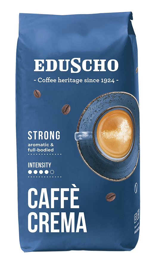 EDUSCHO Caffé Crema zrnková káva 1 kg