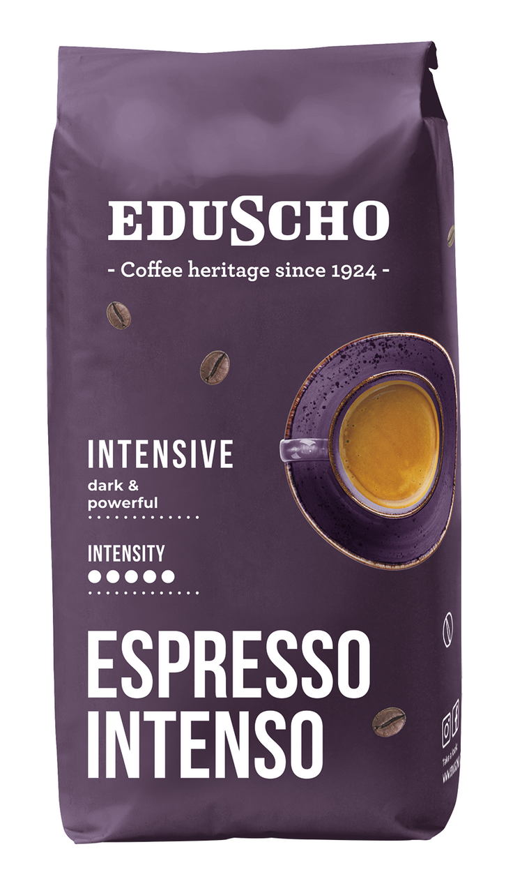 EDUSCHO Espresso Intenso zrnková káva 1000 g