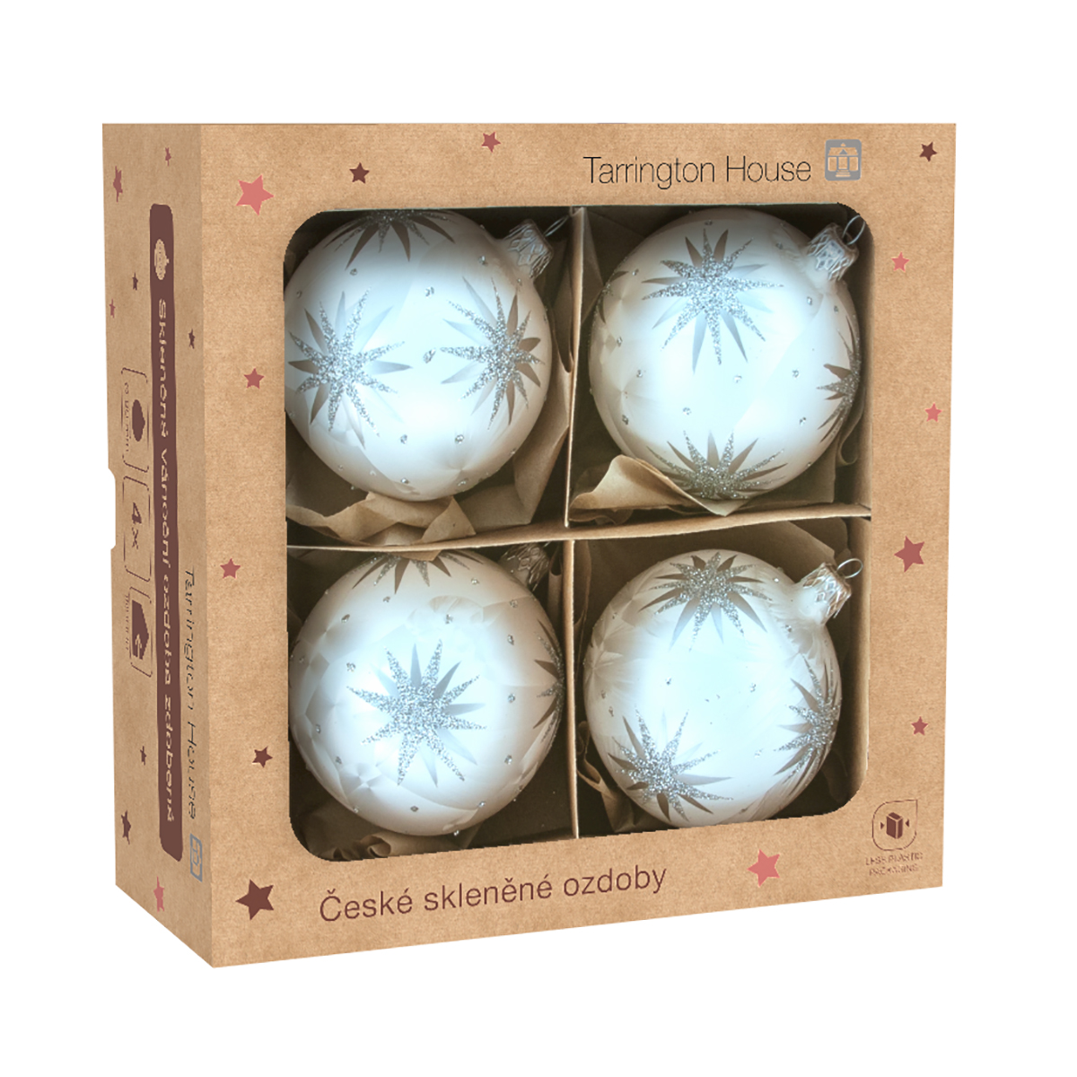 Tarrington House Ozdoby 8 cm mráz 223253 4 ks