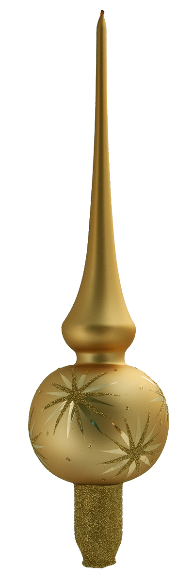 Tarrington House Špice výška 30 cm hvězdy zlatá 223083 1 ks