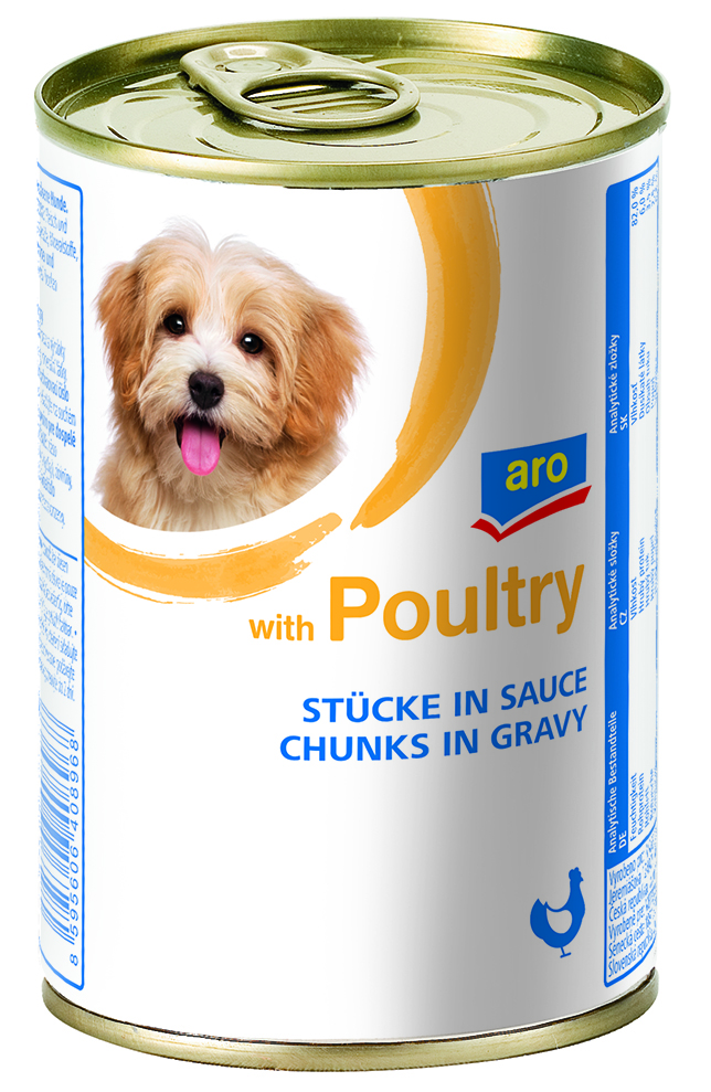 aro Drůběží kousky pro psy 415 g