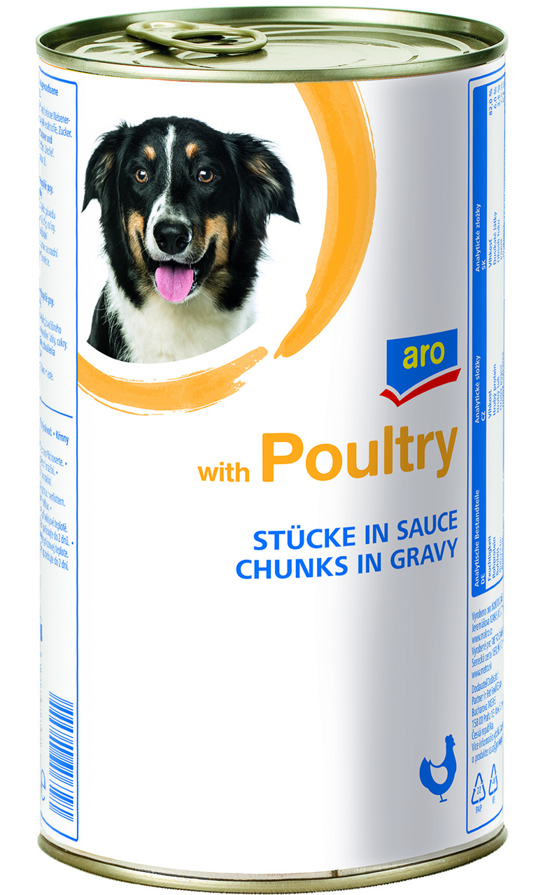aro Drůbeží kousky pro psy 1240 g