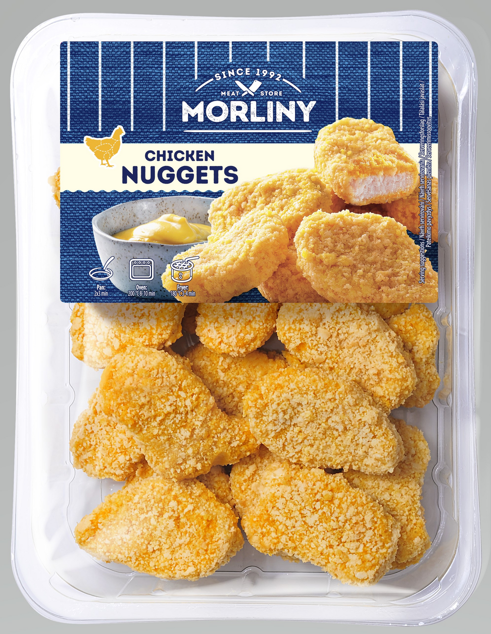 Morliny Kuřecí nugetky chlaz. 350 g