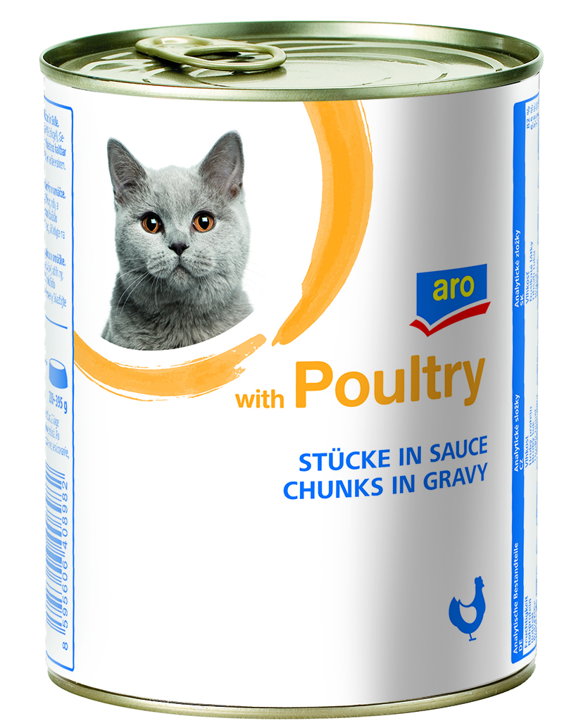 aro Drůbeží konzervy pro kočky 830 g