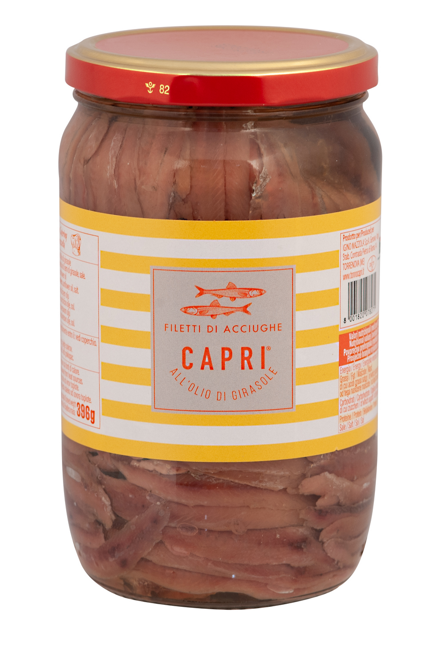 Anchovičky filety v oleji 720 g