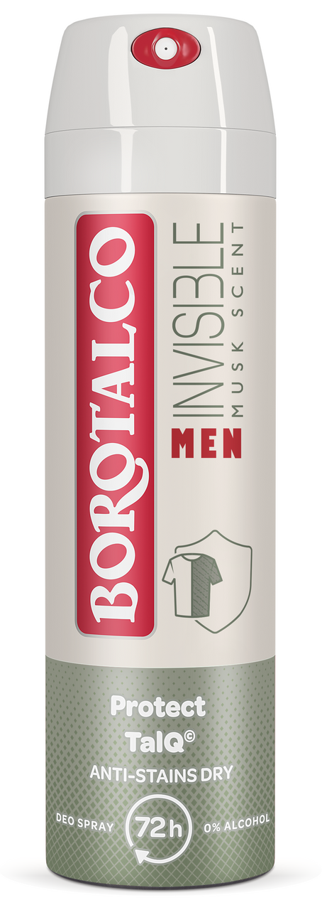 BOROTALCO Deo Men Invisible Dry 150 ml