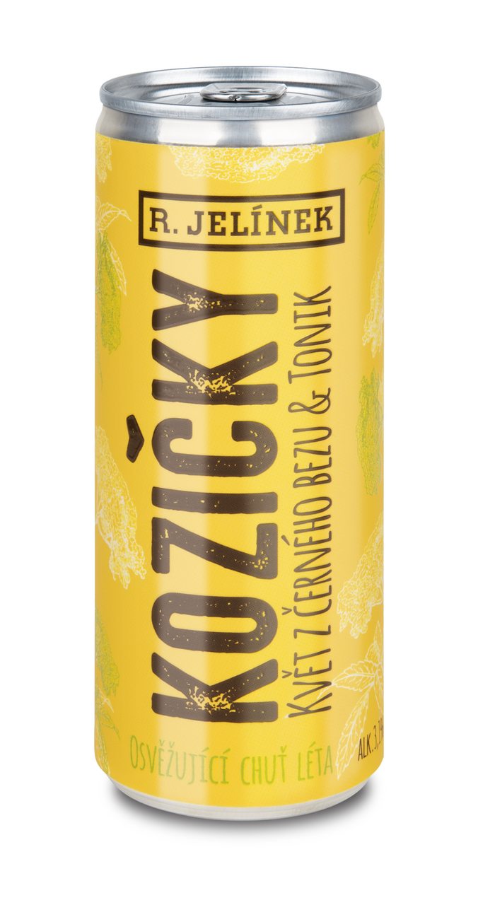 R. JELÍNEK Kozičky 0,25L 3,1% Plech