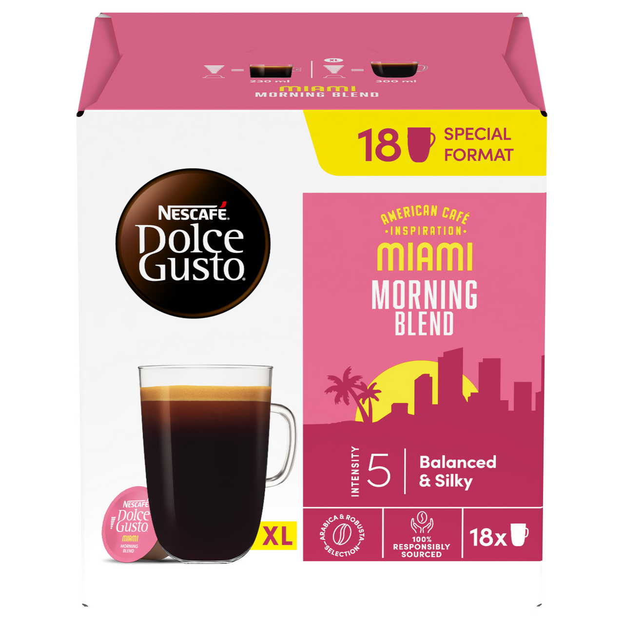 NESCAFÉ Dolce Gusto Miami káva 18 ks kapsle