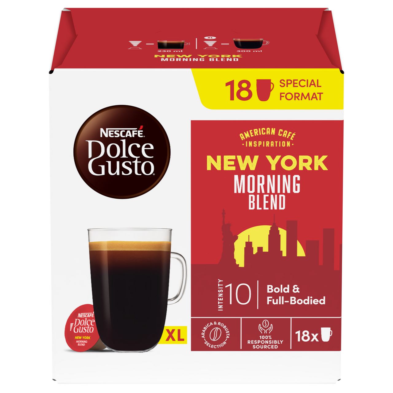NESCAFÉ Dolce Gusto New York káva 18 ks kapsle