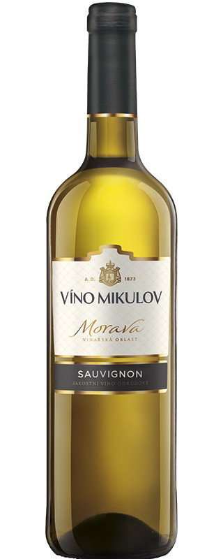 VÍNO MIKULOV Motýl Sauvignon 6 x 750 ml