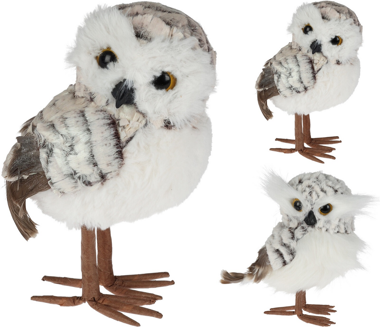 Sova stojící 21 cm 2ASS 1 ks