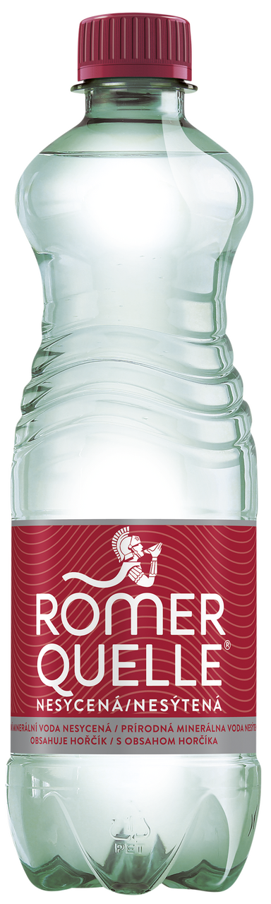RÖMERQUELLE Voda minerální neperlivá 24 x 500 ml