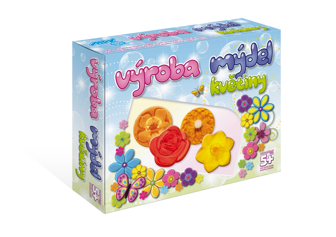 KIDS DO Výroba mýdel - Květiny 1 ks