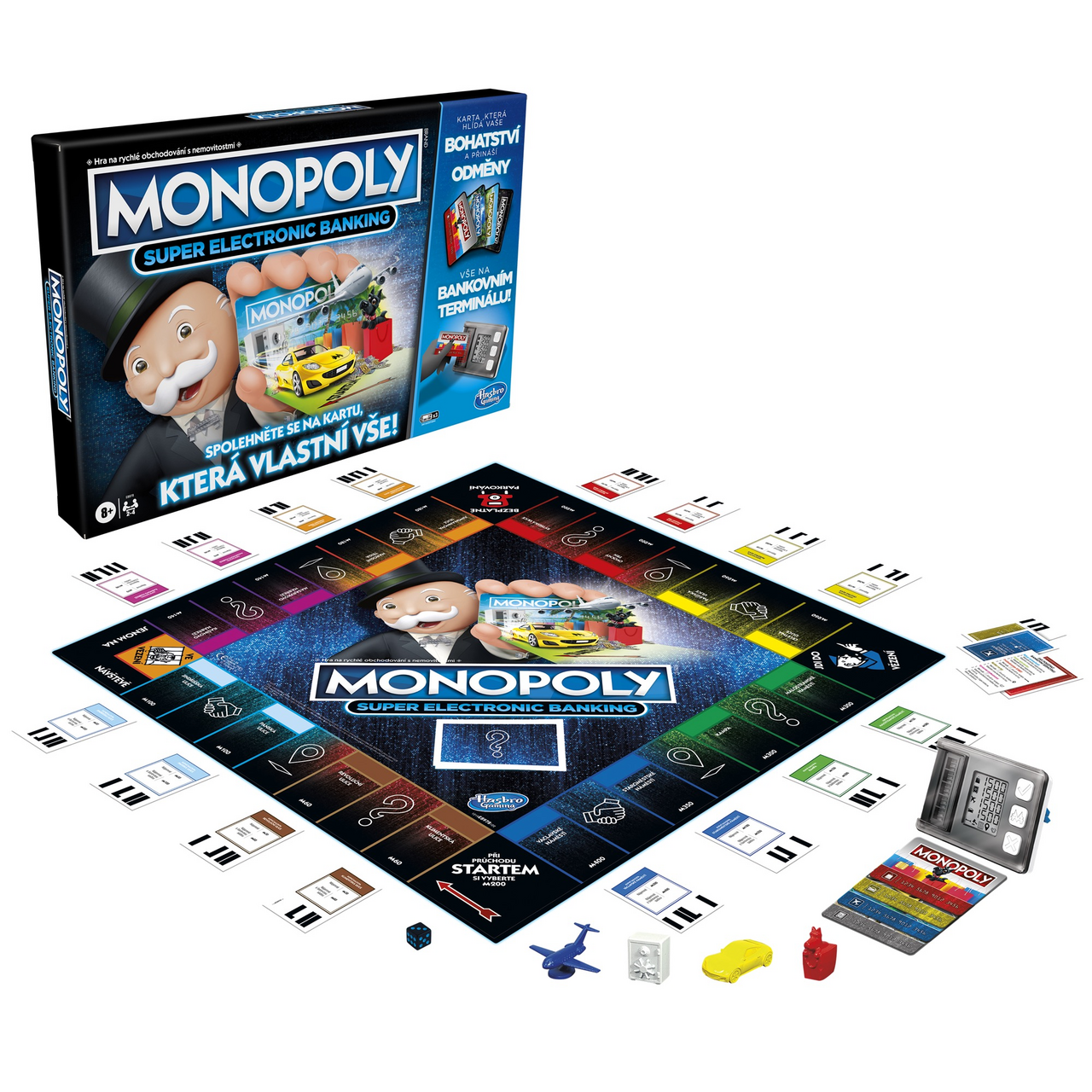 Hasbro Monopoly Elektro bankovnictví 1 ks