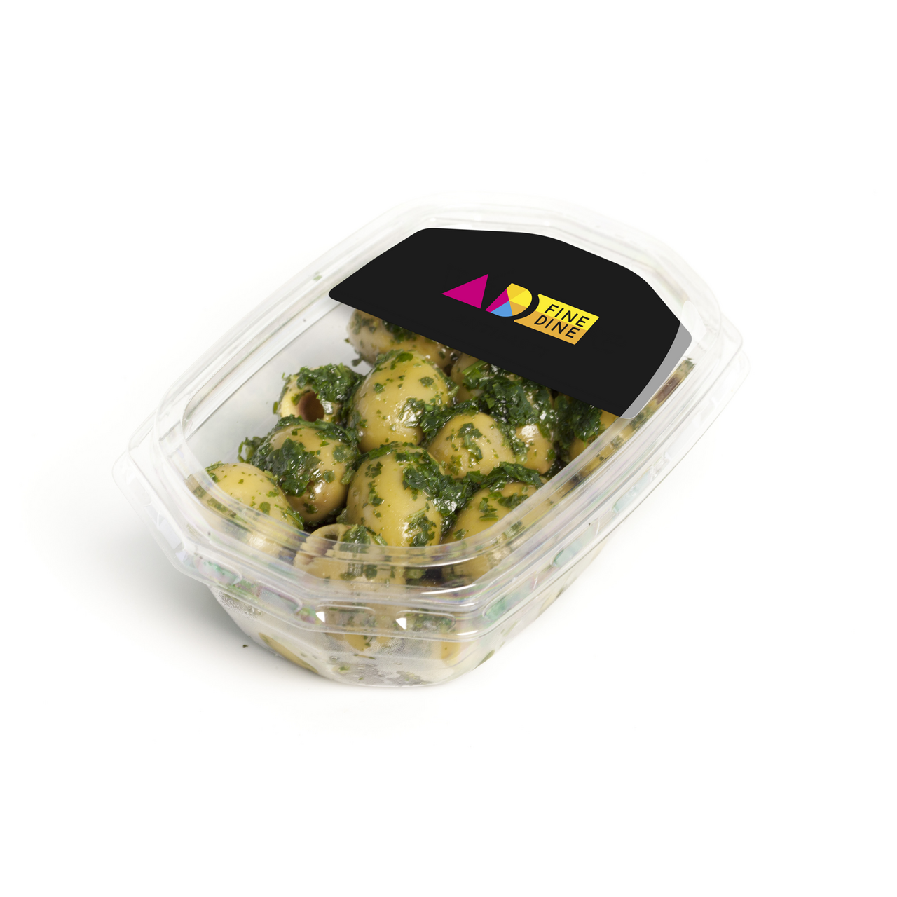 AD FINE DINE Olivy zelené bez pecky chlaz. 150 g