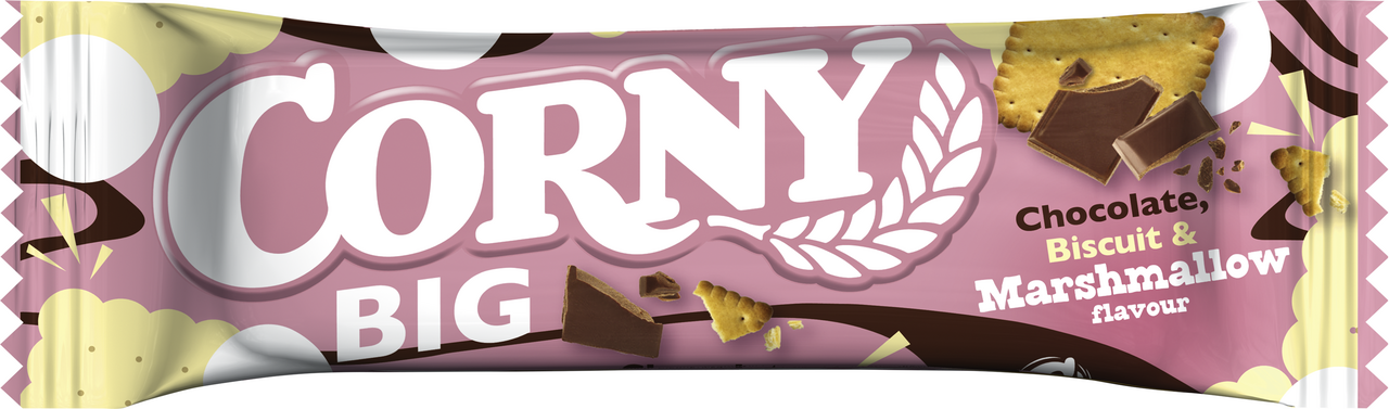 CORNY Big Marshmallow tyčinky 24 x 40 g