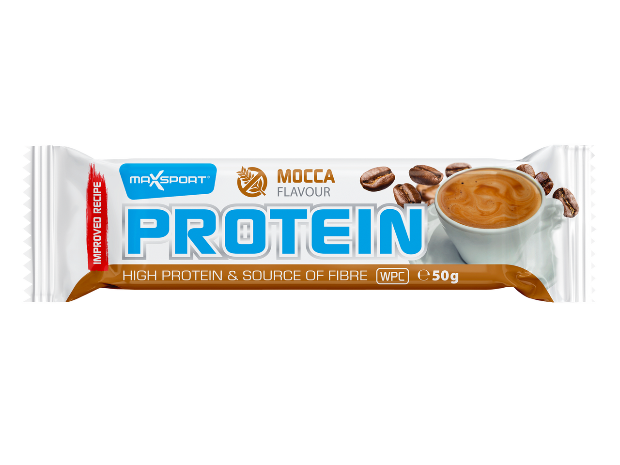 MAX SPORT Protein GF Mocca tyčinka 50 g