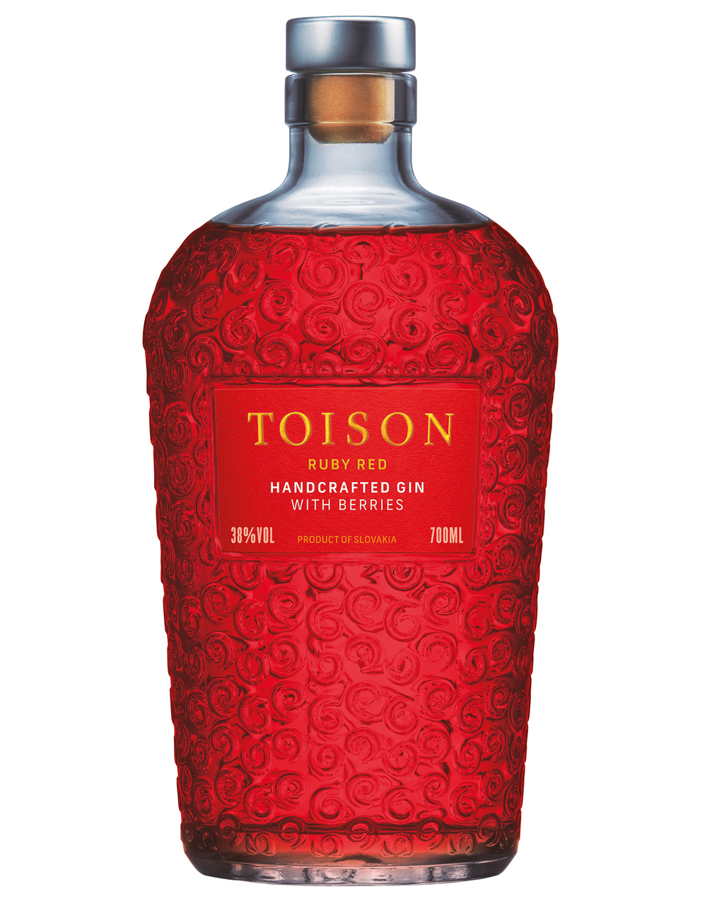 TOISON Ruby Gin 38 % 700 ml