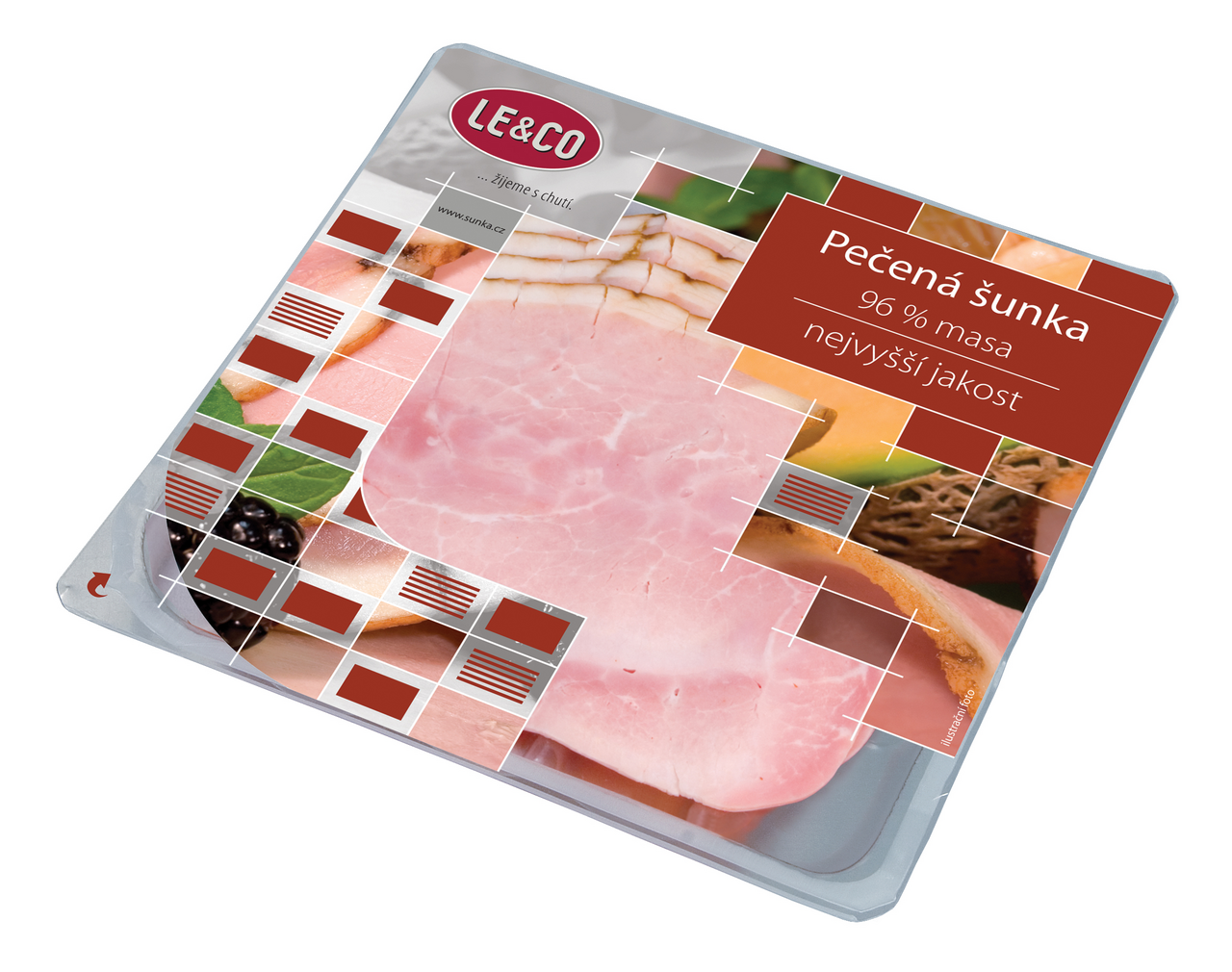 LE & CO Pečená šunka nejvyšší jakost chlaz. 100 g