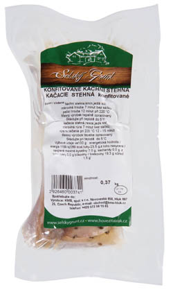 KMS HLUK Kachní stehna Sous-vide chlaz. cca 280 - 320 g