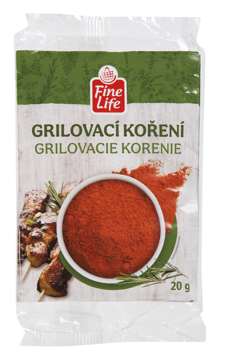 Fine Life Grilovací koření 5 x 20 g