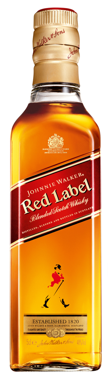 JOHNNIE WALKER Red Label 40 % 12 x 50 ml