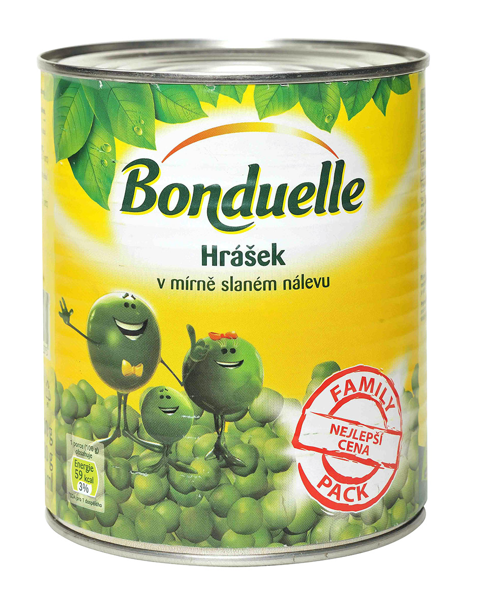 Bonduelle Hrášek jemný 800 g