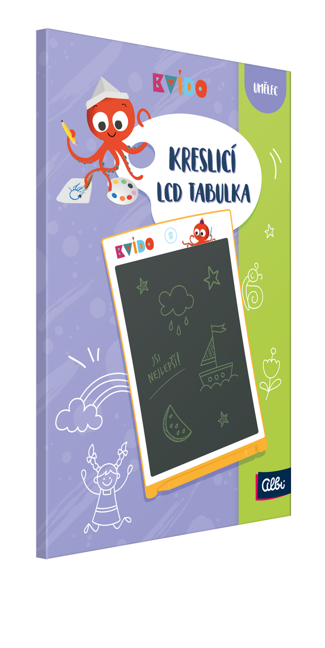 Kvído - Kreslící LCD tabulka 1 ks