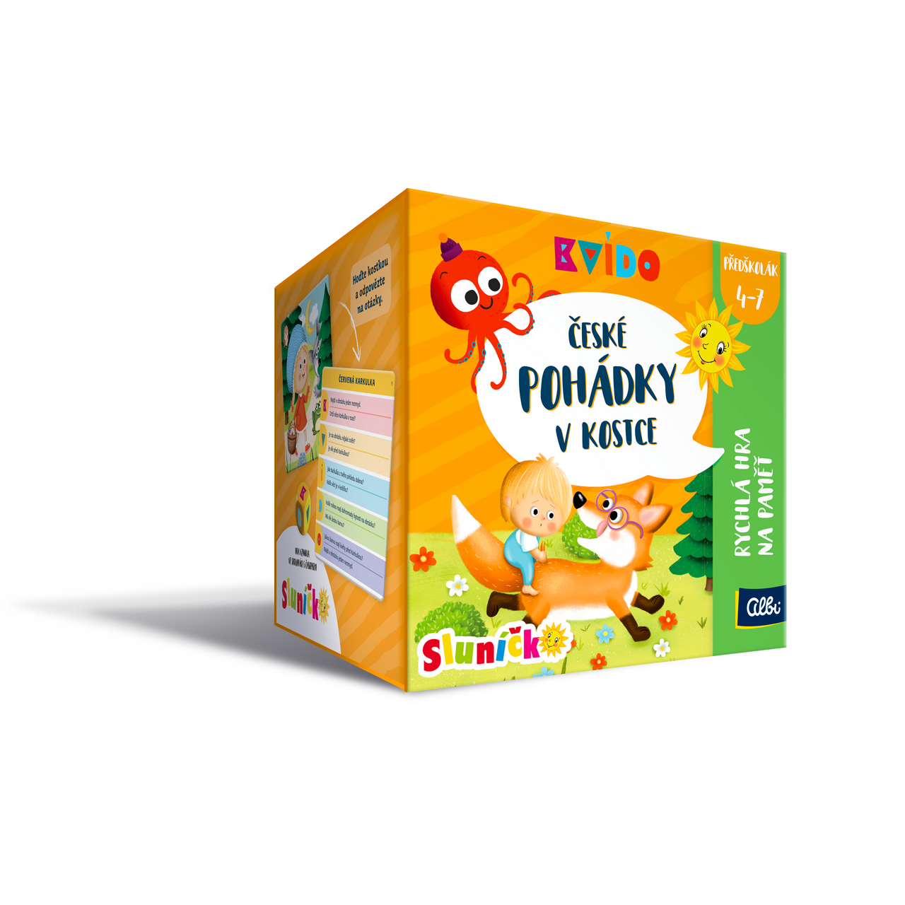 Kvído - České pohádky v kostce 1 ks